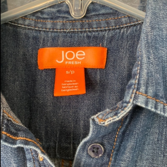 Joe Fresh Denim Shirt Size Small Womens - Picture 3 of 3